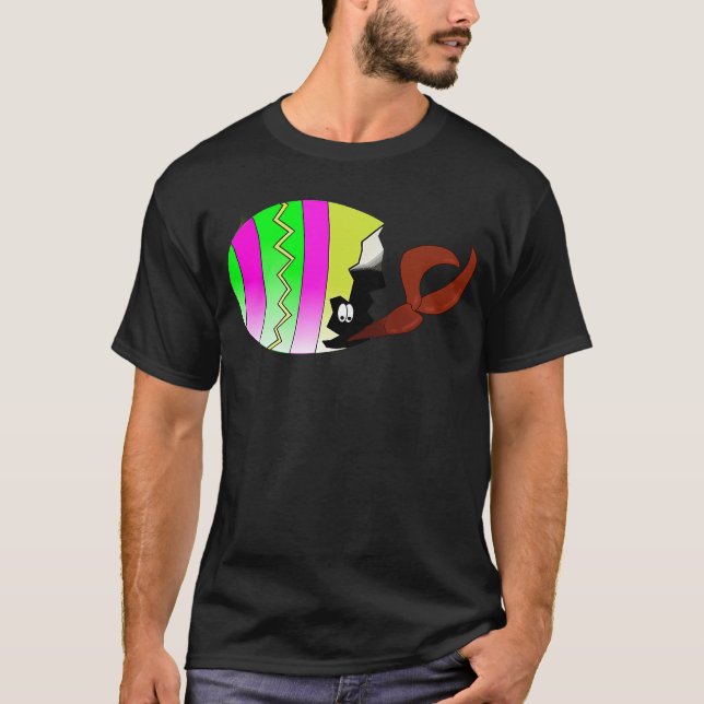 Camiseta Páscoa de lagosta no Texas Cajun (Frente)
