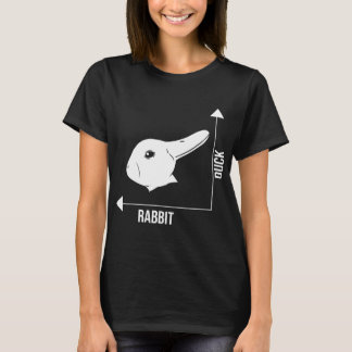 Camiseta Páscoa de Matemática do Rabbit Duck Graph