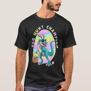 Camiseta Páscoa De Ovo Hunt Champion Dinosaur Ovo Hunt Dino