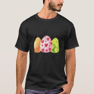 Camiseta Páscoa de Ovos Cortados Correspondendo Pajama Egg