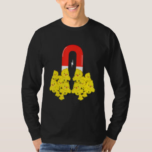 Camiseta Páscoa de Páscoa de pintinho de magneta de doming