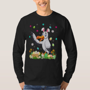Camiseta Páscoa de pássaros do Ovo Funny Albatross Domingo