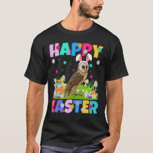 Camiseta Páscoa de Pernalonga Felz pascoa Bunny Barn Owl S