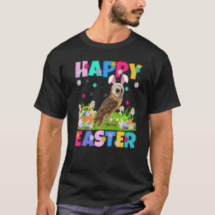 Camiseta Páscoa de Pernalonga Felz pascoa Bunny Barn Owl S