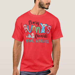 Camiseta Páscoa de todos os assistentes sociais favoritos d