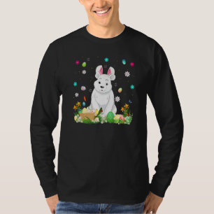Camiseta Páscoa de Urso Polar Engraçado no Ovo da Páscoa do