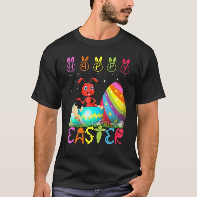 Camiseta Páscoa Dia Ant Correspondente à Páscoa da Família (Frente)
