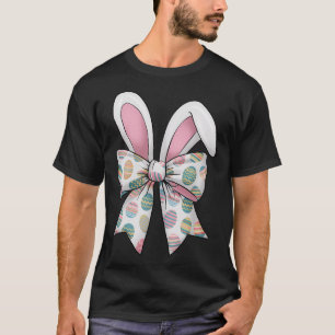 Camiseta Páscoa Dia Coqueteiro Arco Coelho Coelho Coelho Co