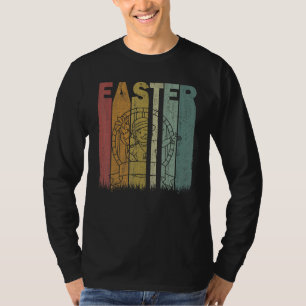 Camiseta Páscoa Dia Zoo Keeper Páscoa com engrenagem retrog