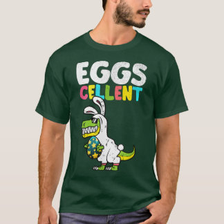 Camiseta Páscoa Dinossauro Coelho T Re Rapazes Meninas Cria