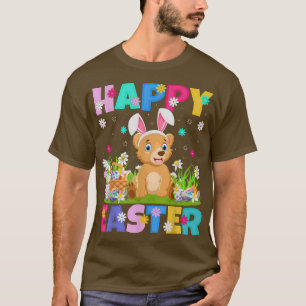 Camiseta Páscoa do Urso Felz pascoa Coelhado no Bear Doming