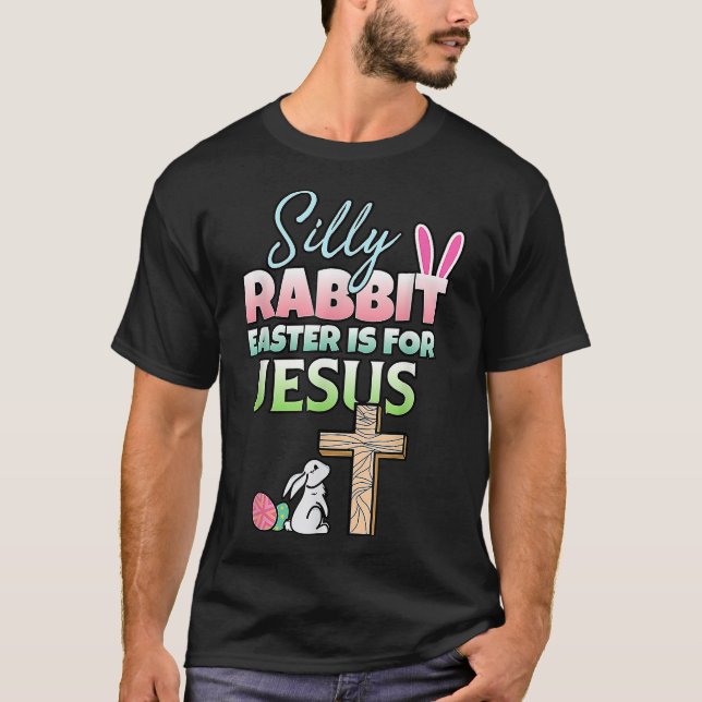 Camiseta Páscoa É Para Jesus Páscoa  (Frente)