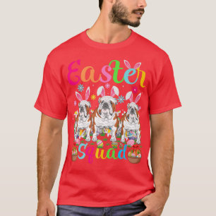 Camiseta Páscoa engraçada Coelhinho de Ouvido Inglês Feliz