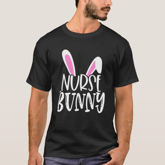 Camiseta Páscoa Escrubs Er Nicu Picu Cna L&d Enfermeira Bun (Frente)
