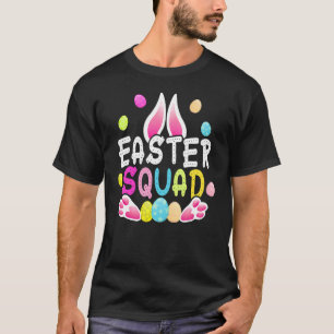 Camiseta Páscoa Esquadrão Correspondente à Família Coelhinh