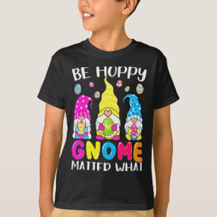 Camiseta Páscoa Feliz Gnome Não Interessa