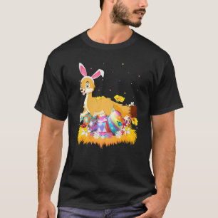 Camiseta Páscoa Fennec Fox, Cuta De Ovo De Páscoa, Domingo