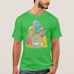 Camiseta Páscoa Feriado Ovos de Páscoa Coelhinho Coelho Fel