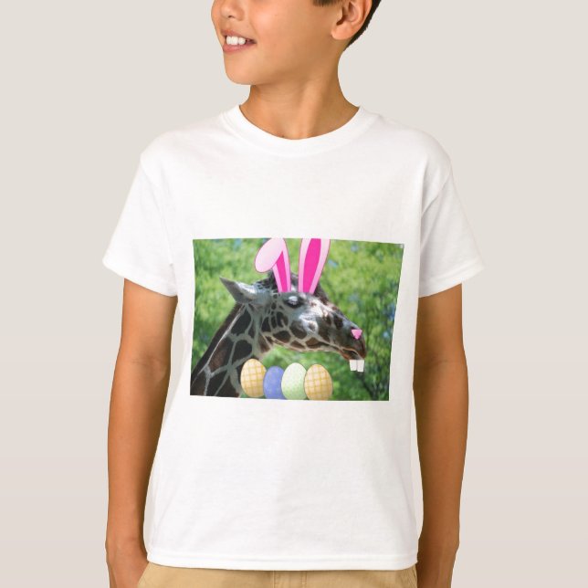 Camiseta Páscoa Giraffe (Frente)