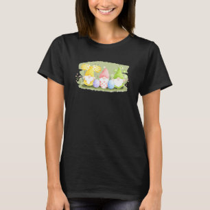 Camiseta Páscoa Gnome Funny Páscoa Day Bunny Primavera Egg