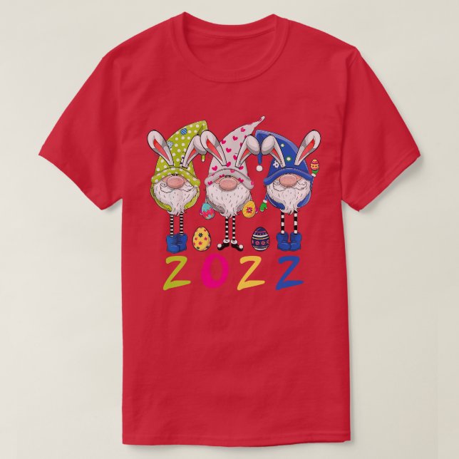 Camiseta páscoa gnomo 2022 (Frente do Design)