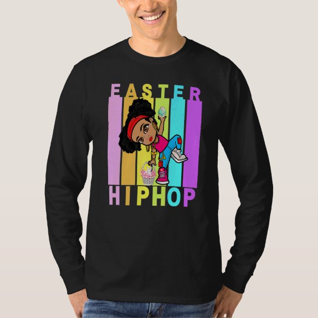 Camiseta Páscoa Hip Hop Dance Love Dab Holiday Funny Kids B (Frente)