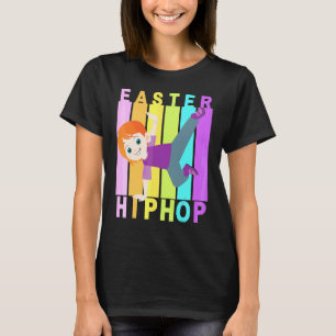 Camiseta Páscoa Hip Hop Dance Love Dab Holiday Funny Kids B