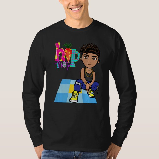 Camiseta Páscoa Hip Hop Dance Love Dab Holiday Funny Kids B (Frente)