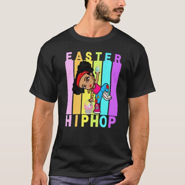 Camiseta Páscoa Hip Hop Dance Love Dab Holiday Funny Kids B (Frente)