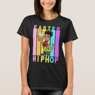 Camiseta Páscoa Hip Hop Dance Love Dab Holiday Funny Kids B
