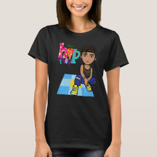 Camiseta Páscoa Hip Hop Dance Love Dab Holiday Funny Kids B