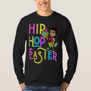 Camiseta Páscoa Hip Hop Dance Love Dab Holiday Funny Kids B