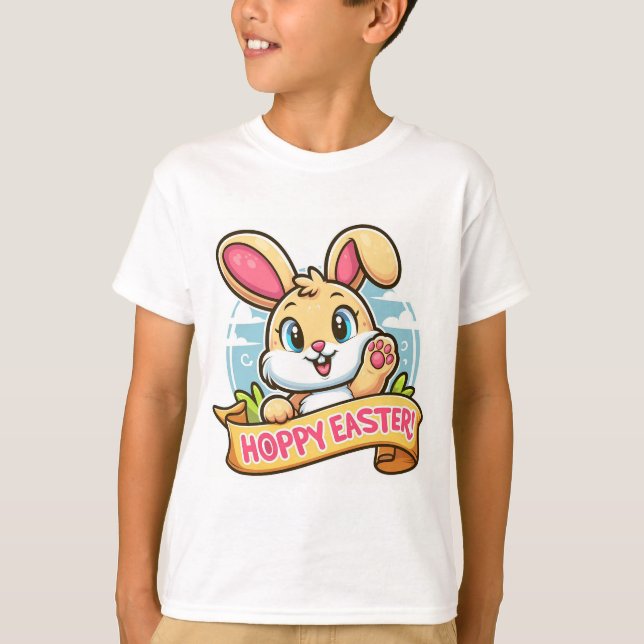 Camiseta Páscoa Hoppy (Frente)