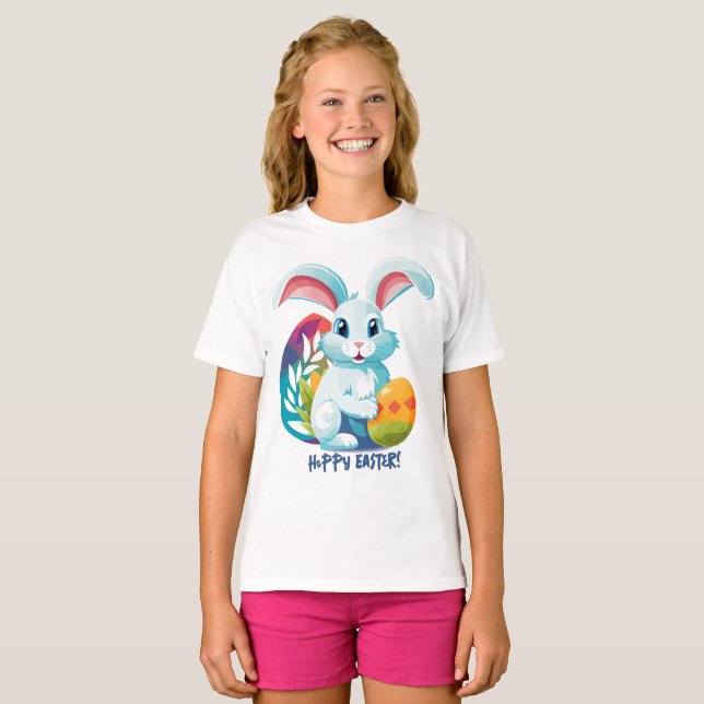 Camiseta Páscoa Hoppy! (Frente Completa)