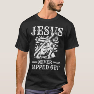 Camiseta Páscoa Jesus Nunca Tapetrechou A Ressurreição No D