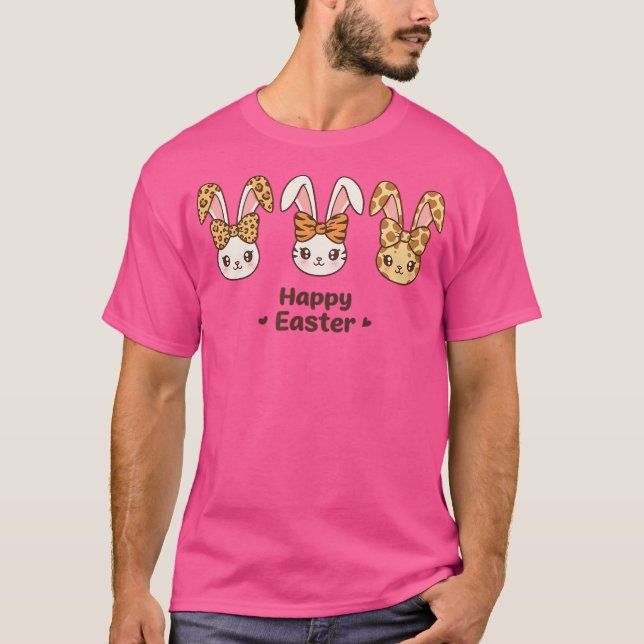 Camiseta Páscoa Kawaii (Frente)