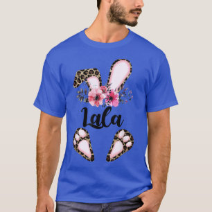 Camiseta Páscoa Lala Bunny T Páscoa A Cabeçalho Corresponde