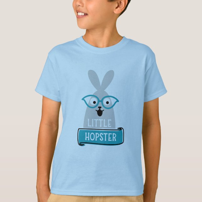 Camiseta Páscoa Little Hopster (Frente)