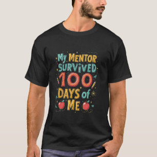 Camiseta Páscoa Meu Mentor SOBREVIVEU 100 DIAS De Mentor Ap