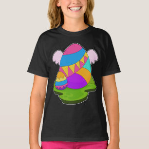 Camiseta Páscoa Ovos de Páscoa Asas