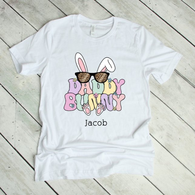 Camiseta Páscoa Pai Bunny (Criador carregado)