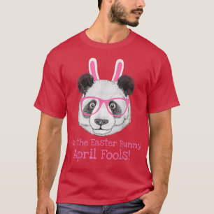 Camiseta Páscoa Panda Engraçada Abril Pão Pão Páscoa Passad