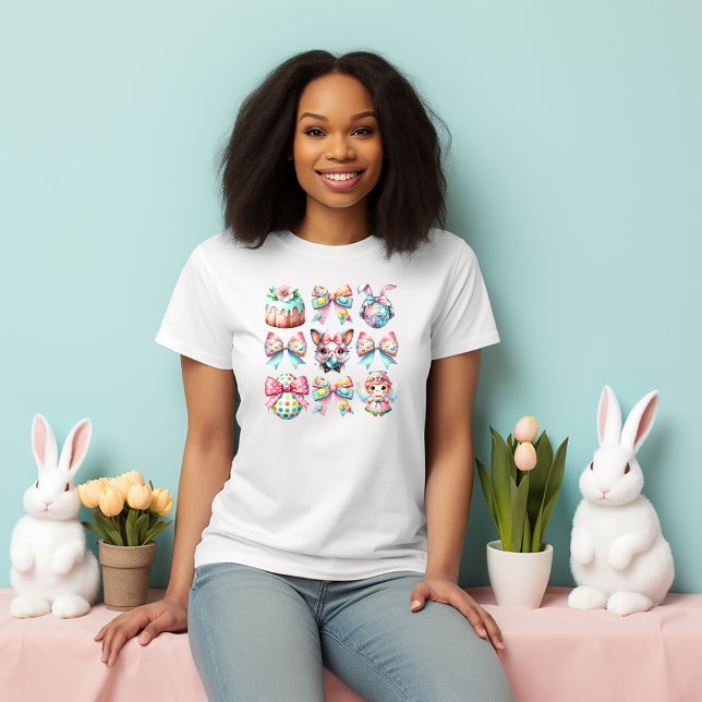 Camiseta Páscoa Pastel (Criador carregado)