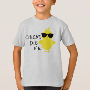 Camiseta Páscoa Pintinhos Dig Me Boys