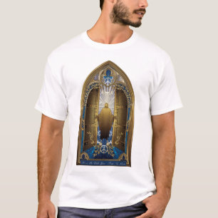 Camiseta Páscoa Portas Abertas Paz Sagrada, Presente de Des