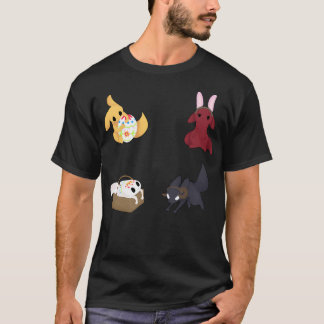 Camiseta Páscoa Rainworld Slugcats