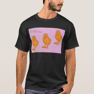 Camiseta Páscoa Saudações Pintinhos Roxo