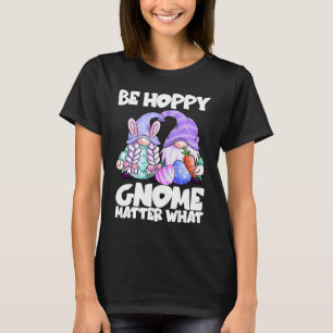 Camiseta Páscoa Seja Feliz Gnomo Importante Que Páscoa
