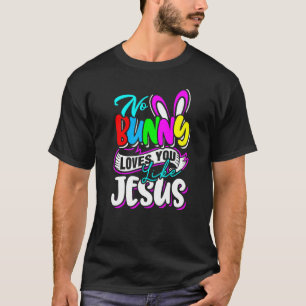 Camiseta Páscoa Sem Coelhinho Te Ama Como Jesus Crianças Re