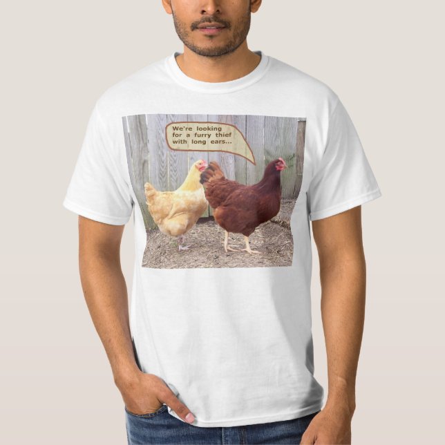 Camiseta Páscoa Surpresa! Verifique o Balde! (Frente)